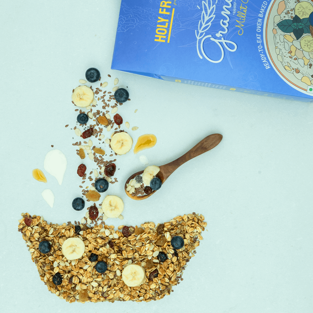 Holyfroots Millet Berry Granola Online